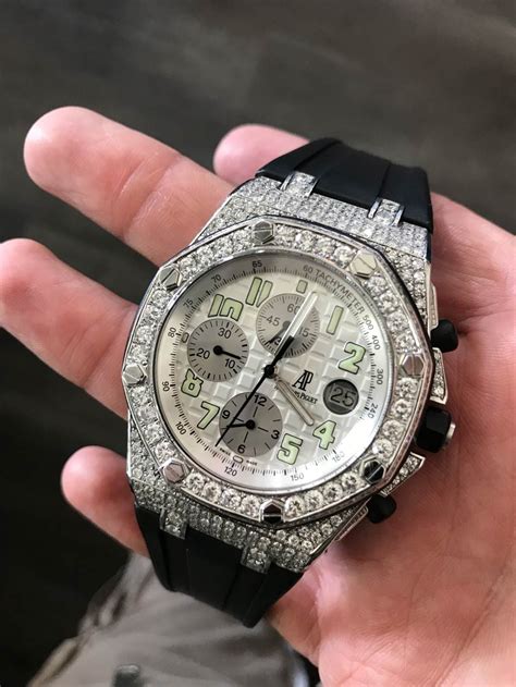 iced out audemars piguet royal oak replica|audemars piguet for sale.